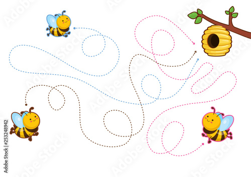 Educational printable games for the development of fine motor skills in kids