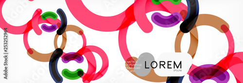 Circular lines design background