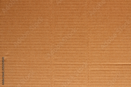 Brown cardboard texture as a background. Recycle Cardboard. © nongpriya