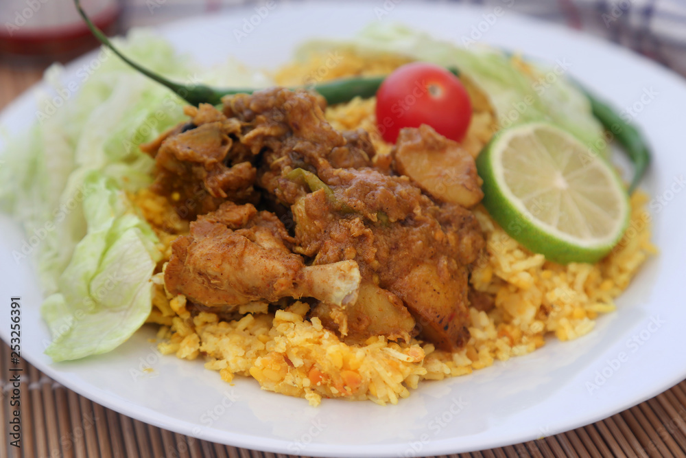 Khichuri made from rice and lentils Khichuri made from rice and lentils