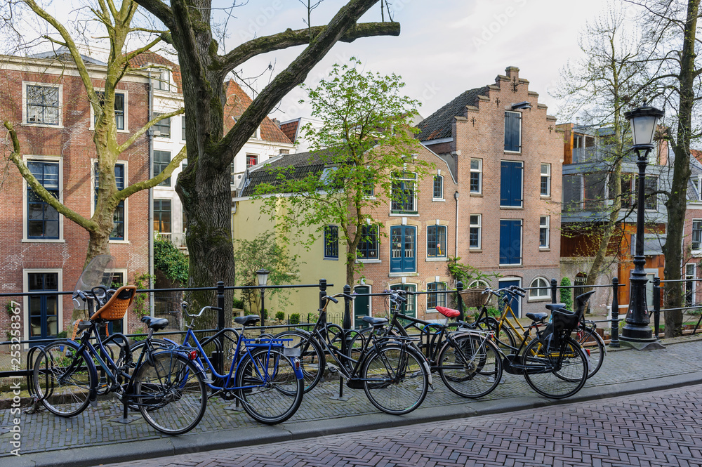 bicycles in amsterdam