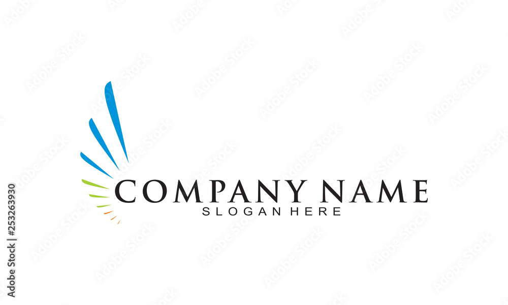 Wings company logo Wings company logo