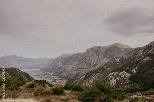 Bay of Kotor from the heights