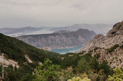 Bay of Kotor from the heights