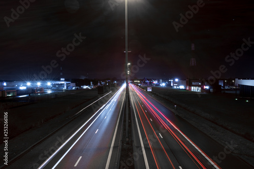 Highway long exposure