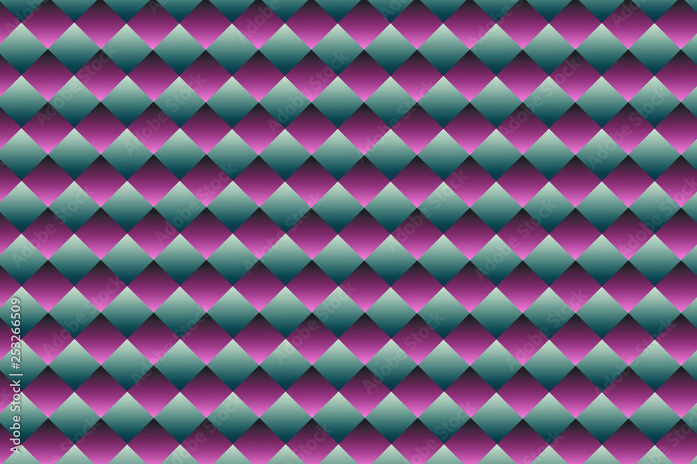 Obraz premium Colorful geometric gradient background. Abstract texture with squares