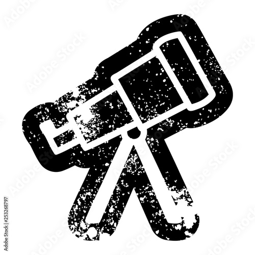 astronomy telescope icon