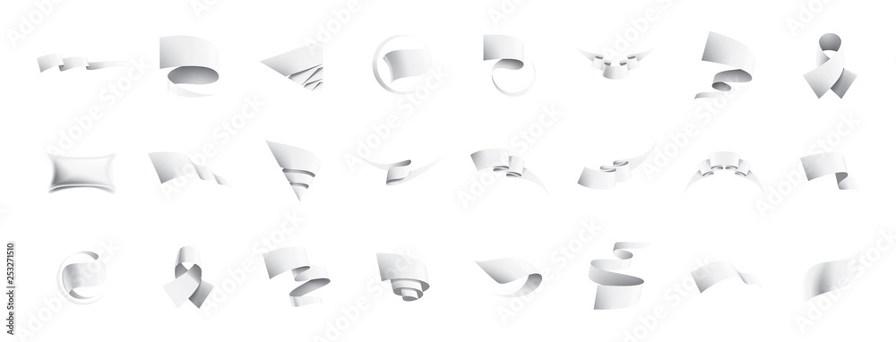 white sticker on white background. Vector illustration white sticker on white background. Vector illustration