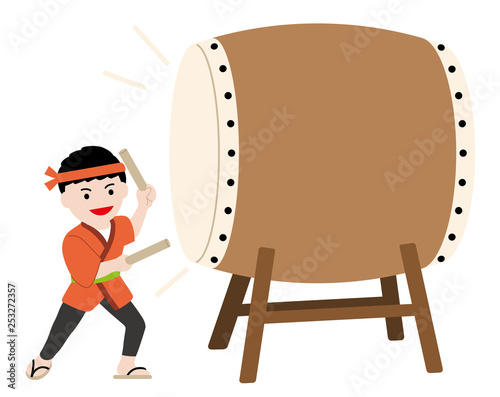 祭り太鼓のイラスト Stock Vector Adobe Stock 祭り太鼓のイラスト Stock Vector Adobe Stock