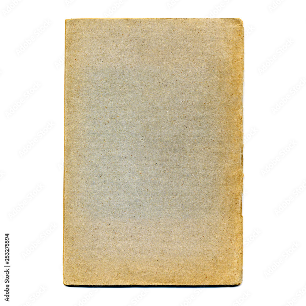 Old Paper Texture Blank Vintage Page Rough Faded Sheet Surface Empty Place For Text Isolated On White Background Perfect For Retro And Grunge Style Design Stock Photo Adobe Stock