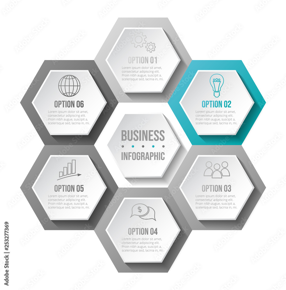 Infograph with business symbols. Vector Infograph with business symbols. Vector