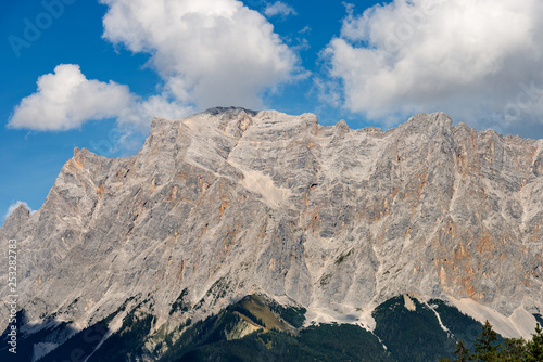 Zugspitze Peak in Wetterstein Mountains - Austria Germany