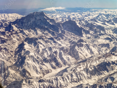 Snowy Mountain Range