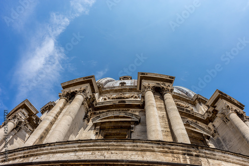 The dome of Saint Peters basilica at Vatican City