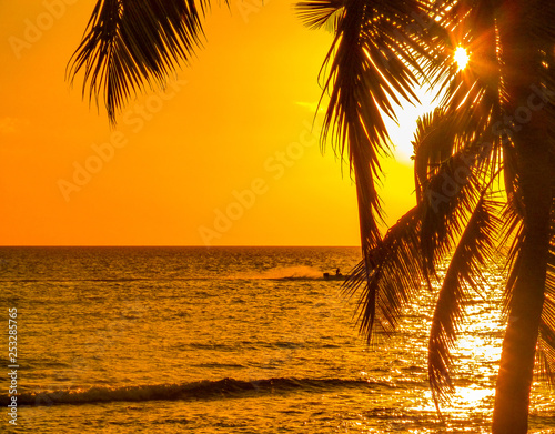 Fototapeta Naklejka Na Ścianę i Meble -  Caribbean Sunset