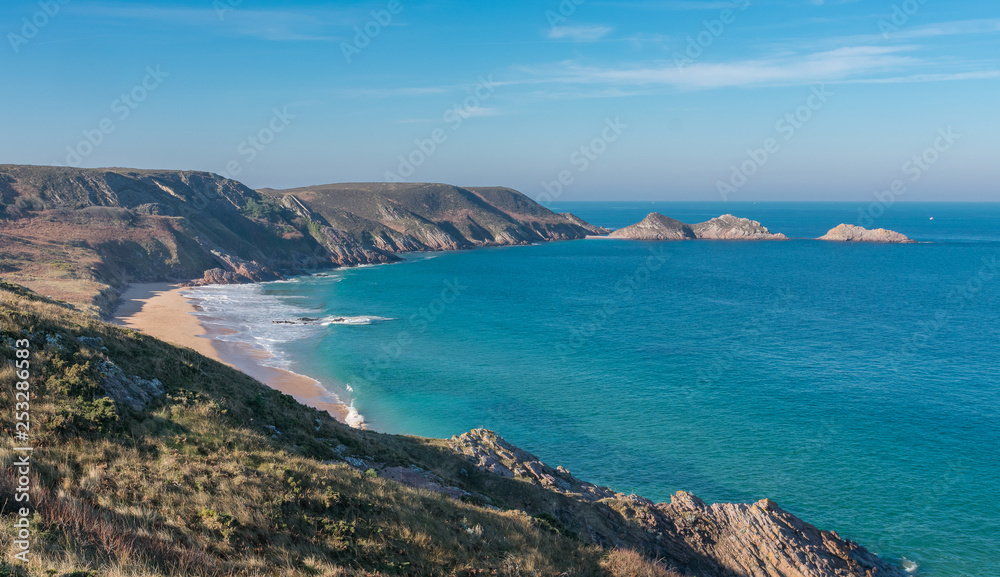 Fototapeta premium Plage des lourtuais
