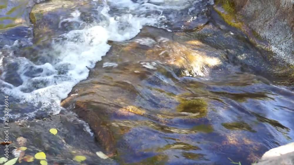 Waterfall waves in nature Waterfall waves in nature