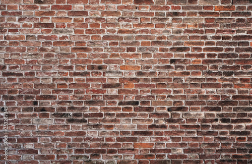 grunge red brick  wall texture