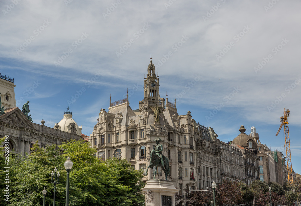 Classical building of the old city of Porto Classical building of the old city of Porto