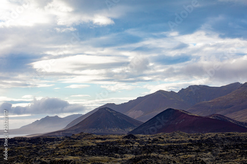 Iceland. Beautiful summer landscapes with a view of the nature of the island © Sergei Malkov