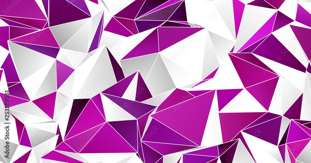 Triangular 3d, modern background Triangular 3d, modern background