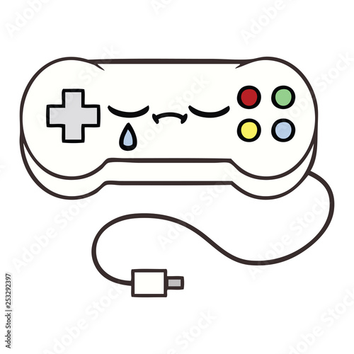 cute cartoon game controller