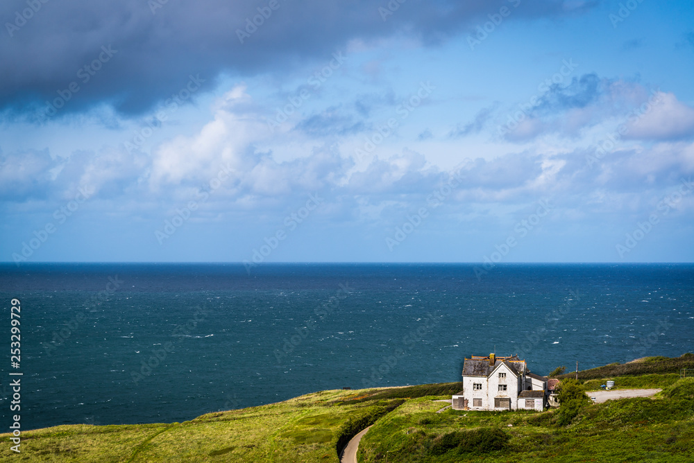 Fototapeta premium Landscape near Port Isaac, a village on the north coast of Cornwall, England, UK