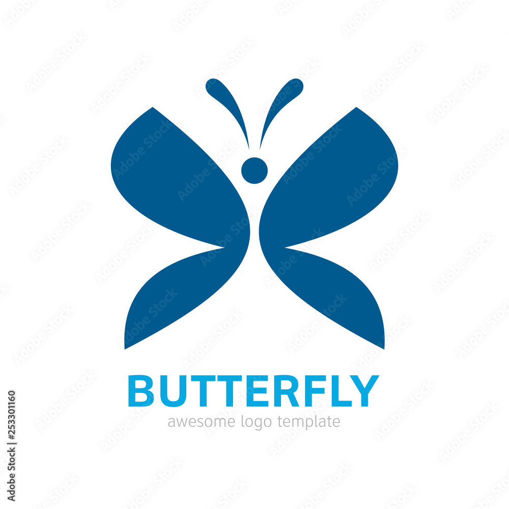 Butterfly Logo Template Butterfly Logo Template