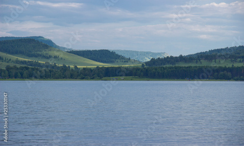 Large lake in Siberia.
