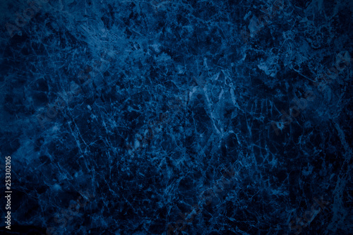 深く青い大理石の背景素材