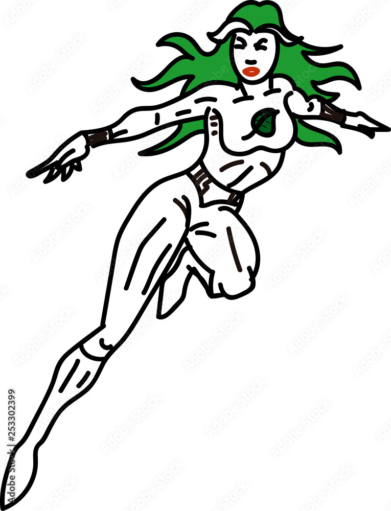 Fototapeta premium Super Heroe