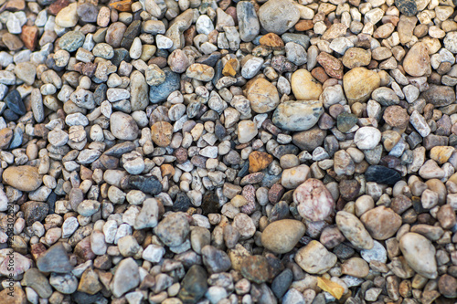 Abstract background with pebbles - round sea stones