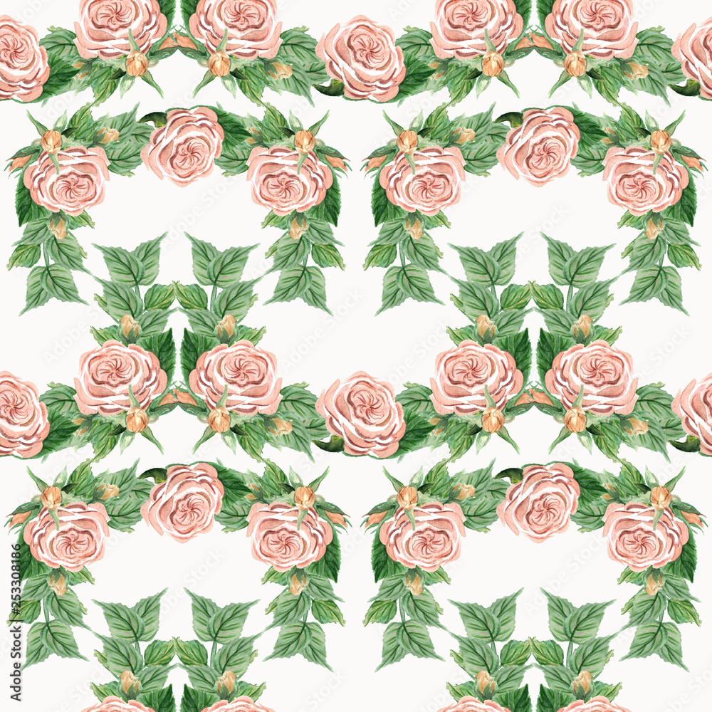 pink watercolor roses pink watercolor roses