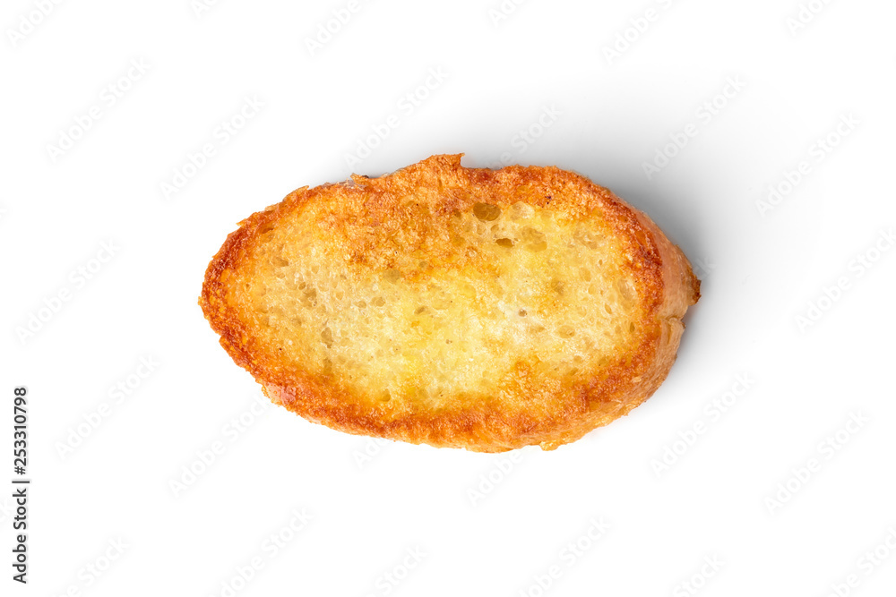 French toasts isolated on white background. French toasts isolated on white background.