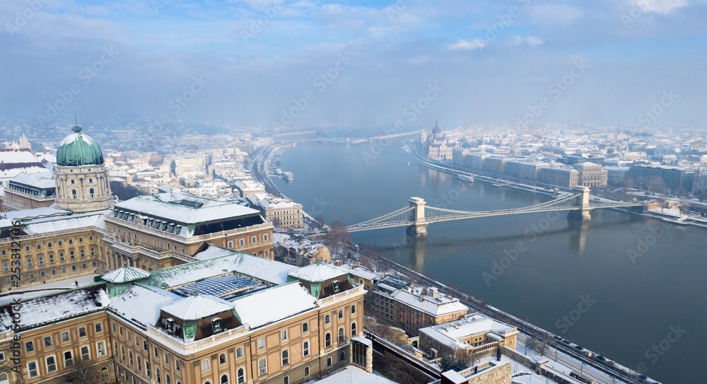 Fototapeta premium Panorama of Budapest Hungary