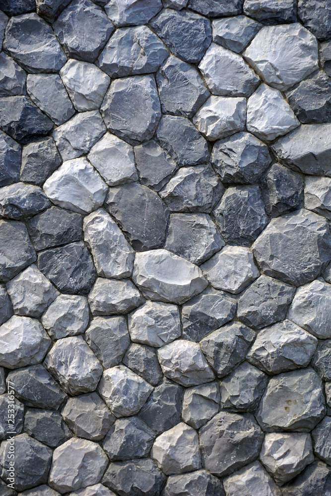 Stacked gray stone Wall for texture backgroun Stacked gray stone Wall for texture backgroun