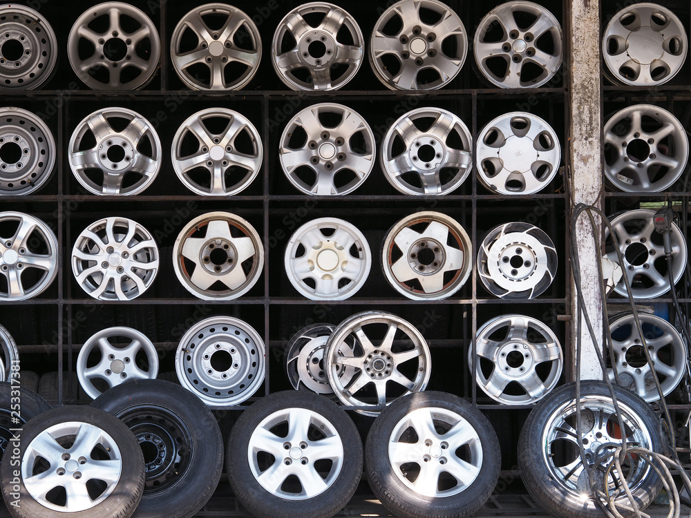 Alloy Wheels. old Alloy Wheels background. Alloy Wheels. old Alloy Wheels background.