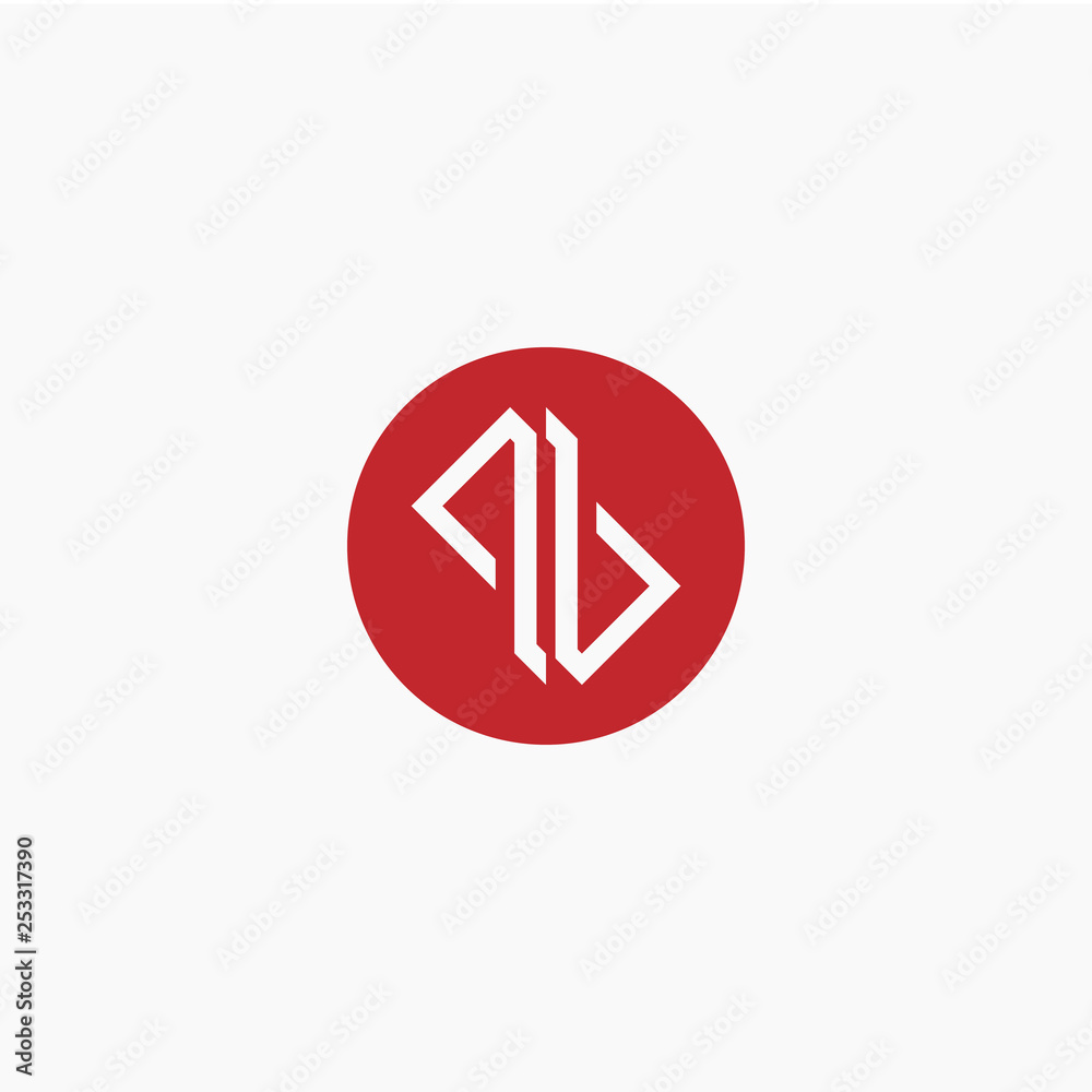 infinity box logo with the circle shape vector illustration, initial letter pb. infinity box logo with the circle shape vector illustration, initial letter pb.