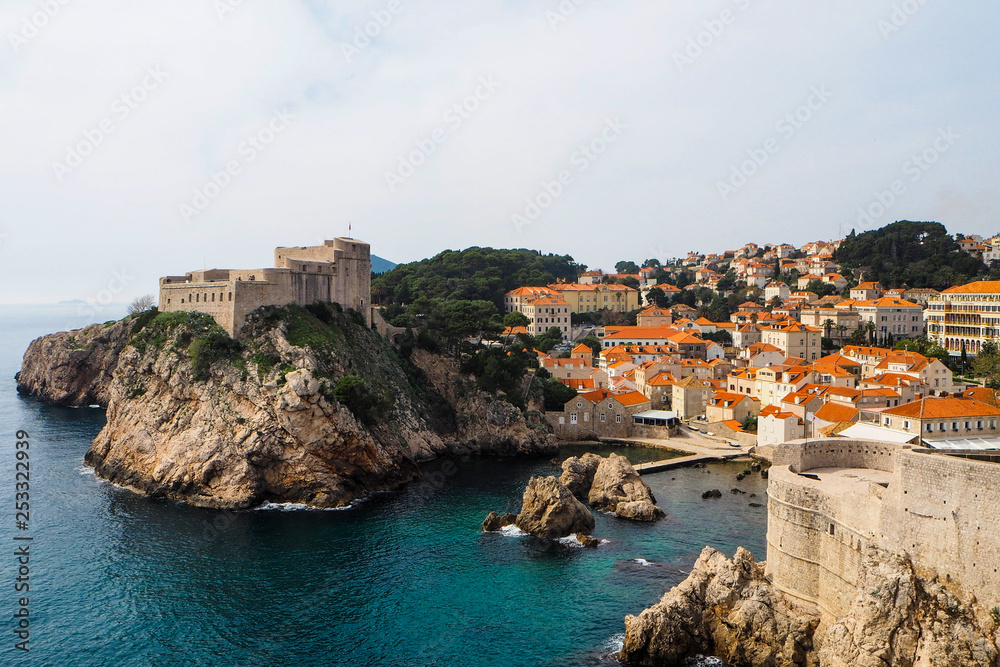 City view of Old Town Dubrovnik