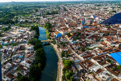 Photography Aerial view of Sancti Spiritus city, Cuba