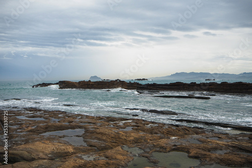 Small shore in Yehliu Geopark