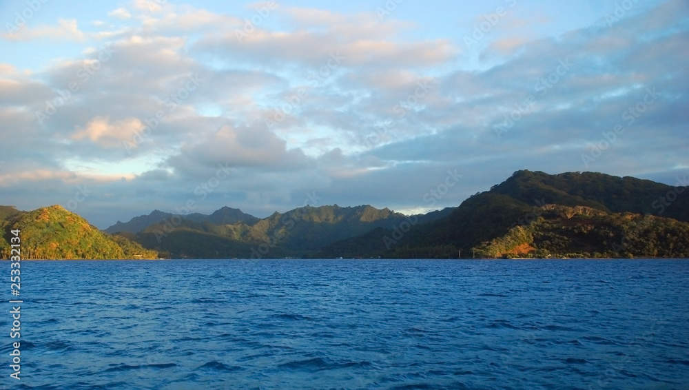 Raiatea landscape, French Polynesia