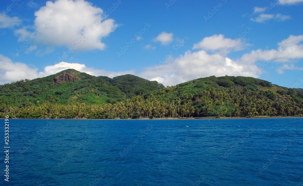 Raiatea landscape, French Polynesia