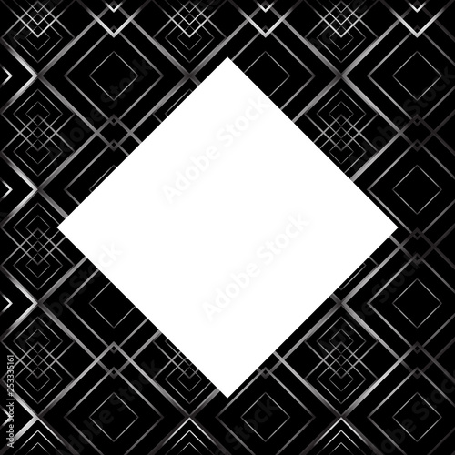 Geometric frame simples or flyer design