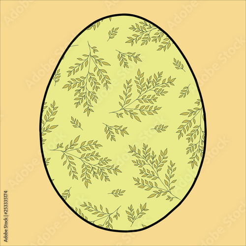 Easter egg joy holiday color