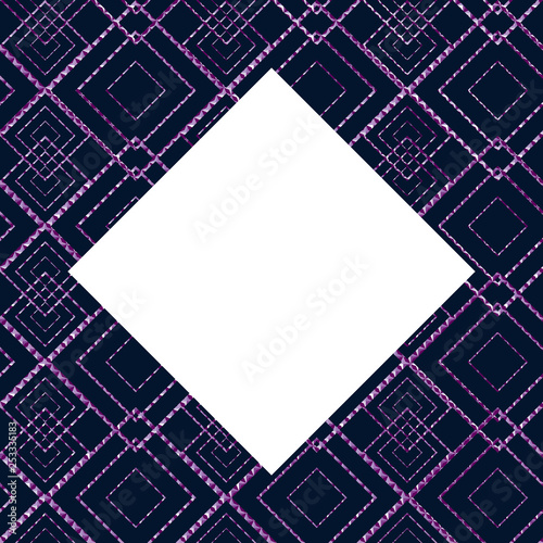 Geometric frame simples or flyer design