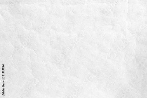 Crumpled white paper texture
