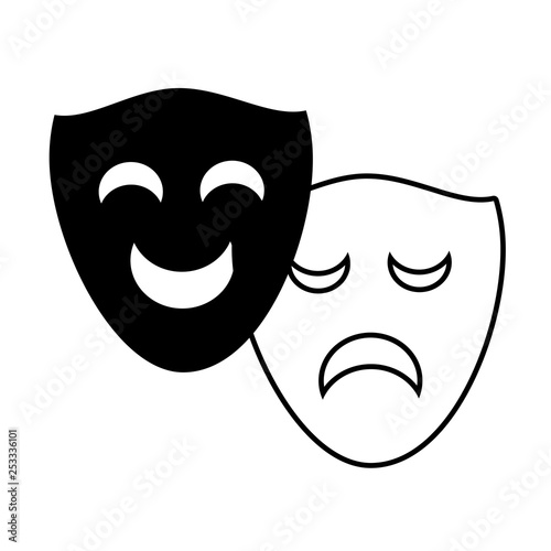 drama comedy masks