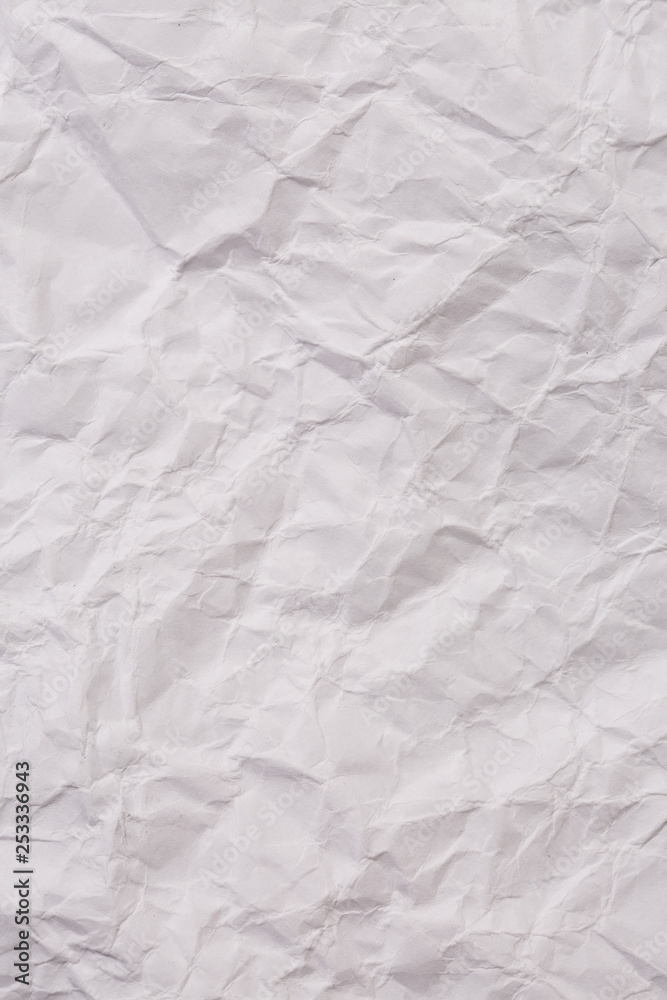 Paper crumple with the texture of the surface,White creased paper texture for abstract background.. Paper crumple with the texture of the surface,White creased paper texture for abstract background..