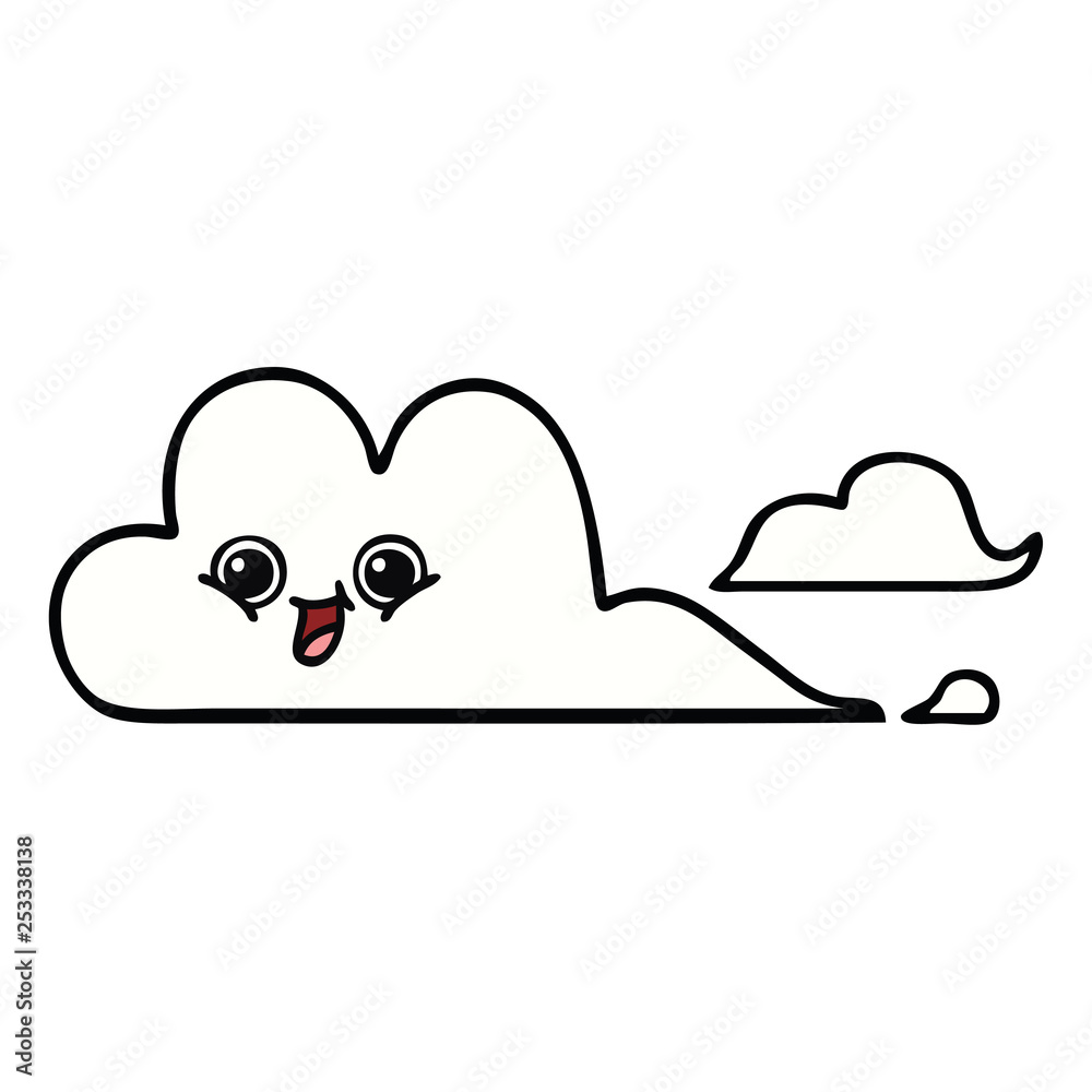 cute cartoon clouds